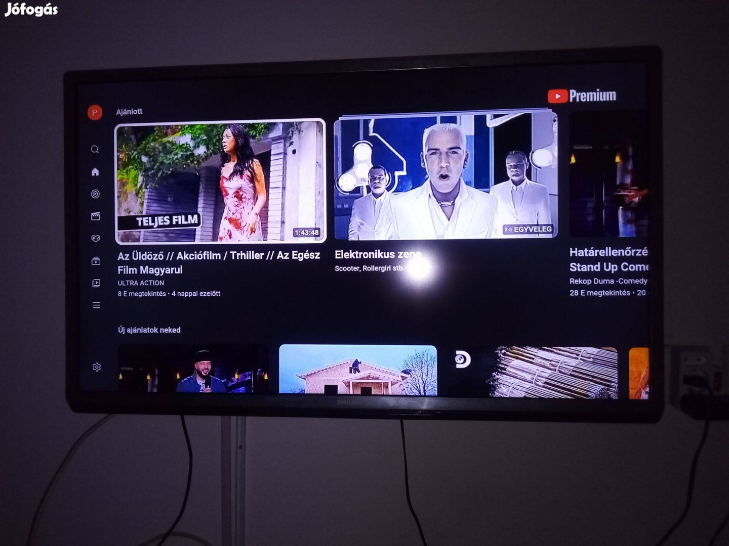 Philips TV 40PFL5507K/12 Android TV okosítóval