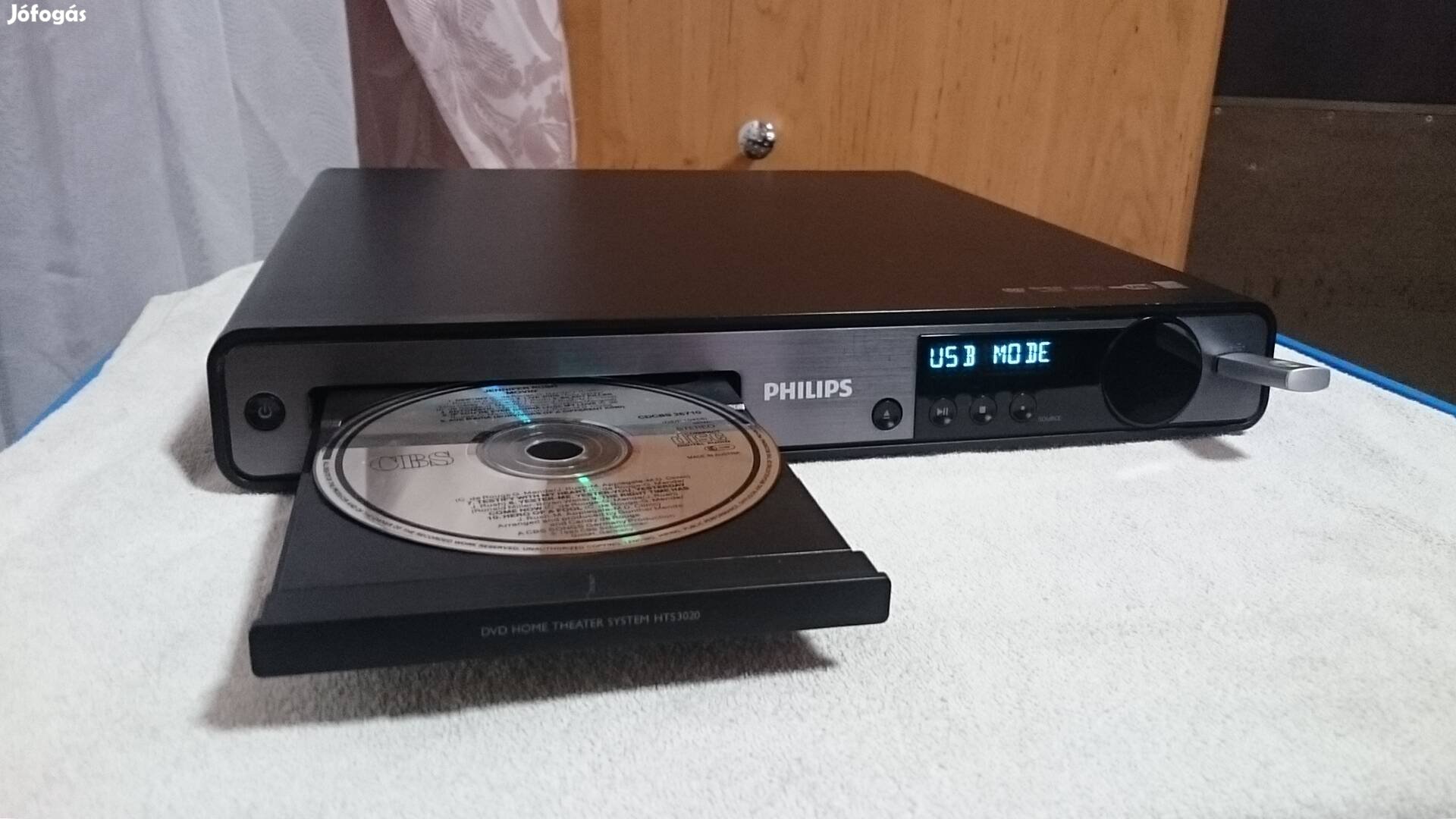 Philips USB DVD rádiós erősítő, gyönyörű, újszerű állapotban 