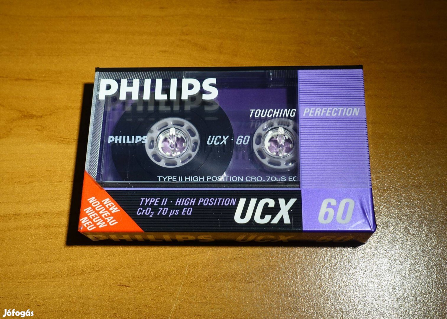 Philips Ucx 60 bontatlan krómos kazetta 1987 deck