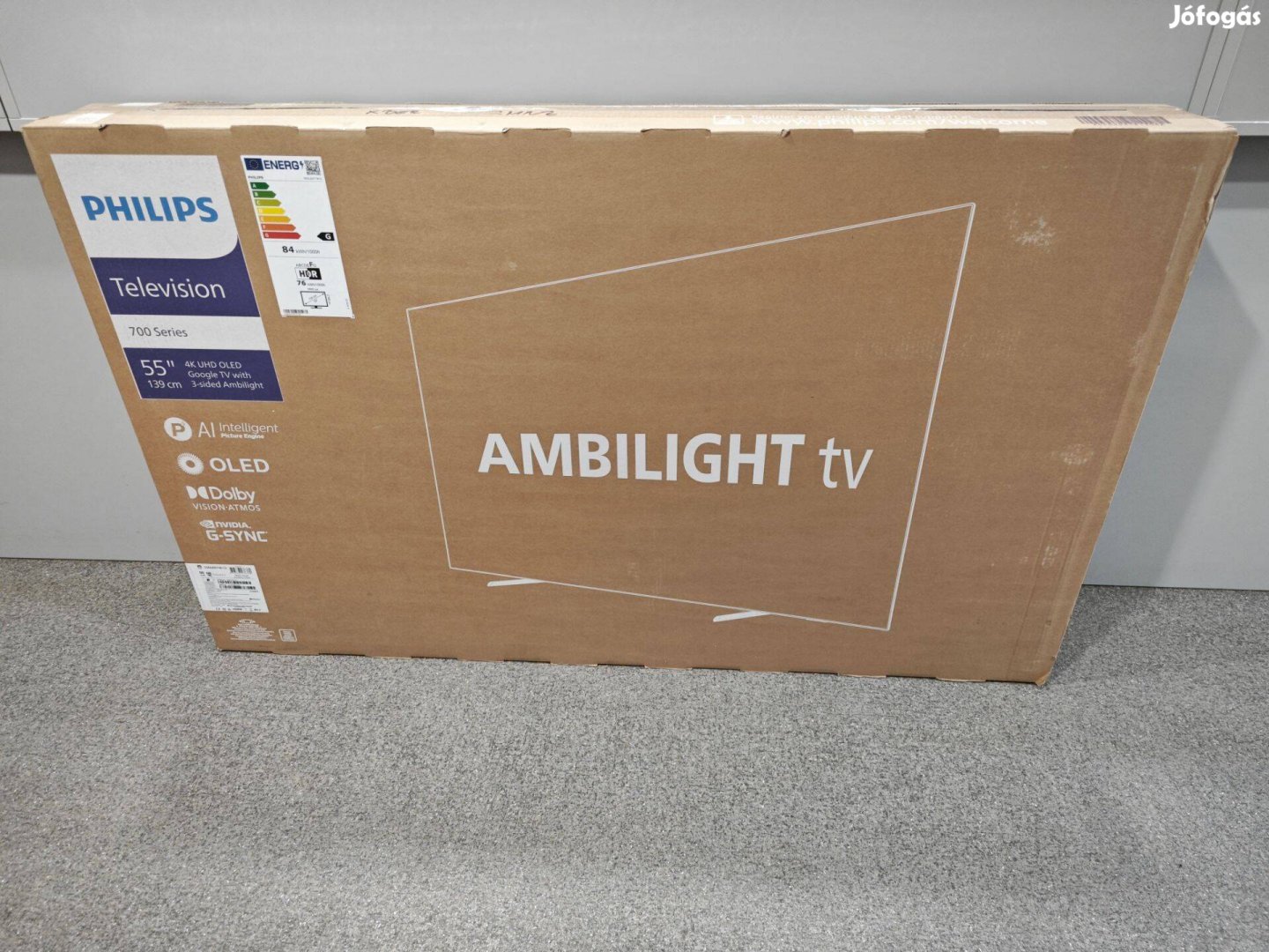 Philips Új Bontatlan 139cm es OLED TV 430e helyett 330e ért eladó!