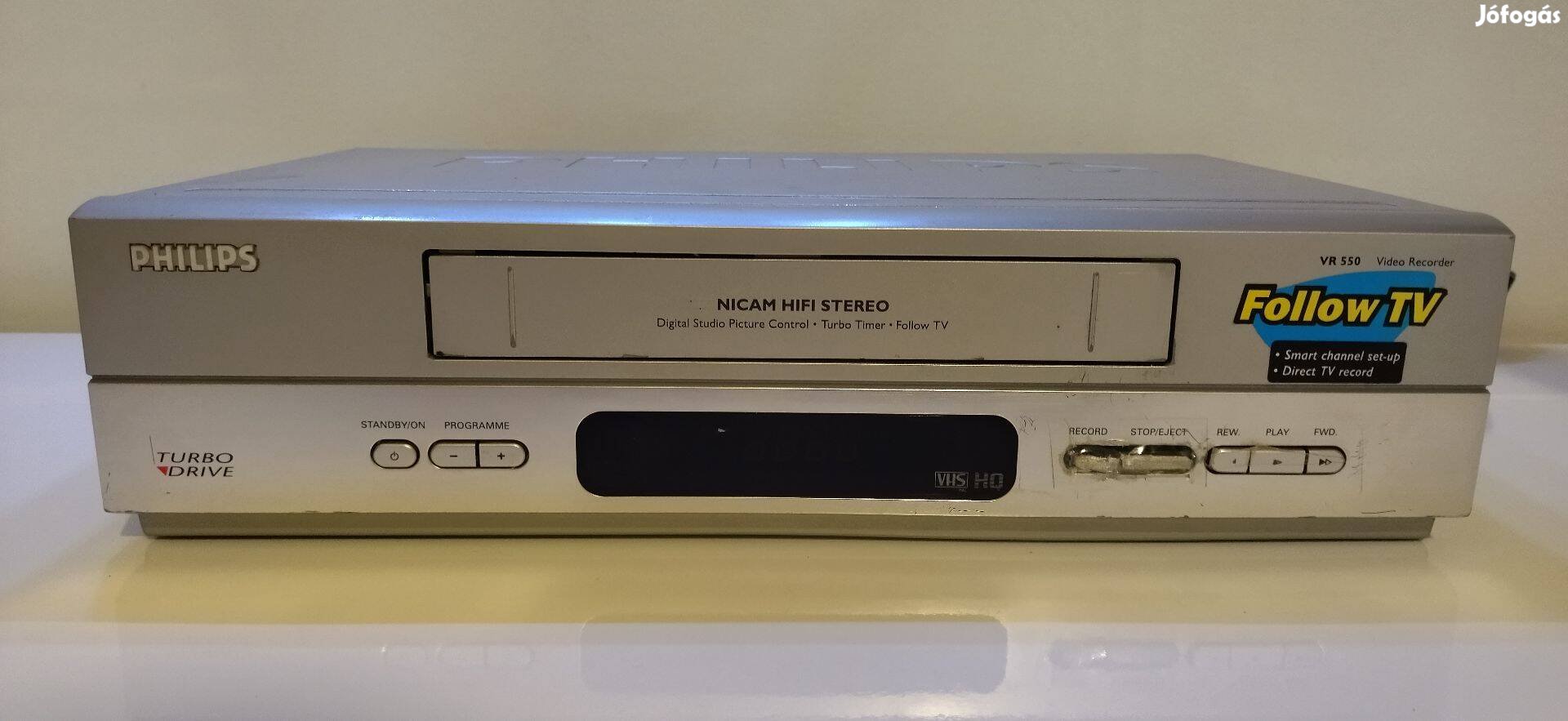 Philips VCR VR550-58 HiFi VHS Video, Videomagnó_3