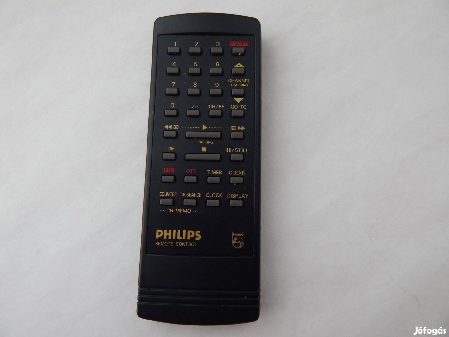 Philips VHS lejátszó Távirányító Gur64EC10806 Tipusú Eredeti