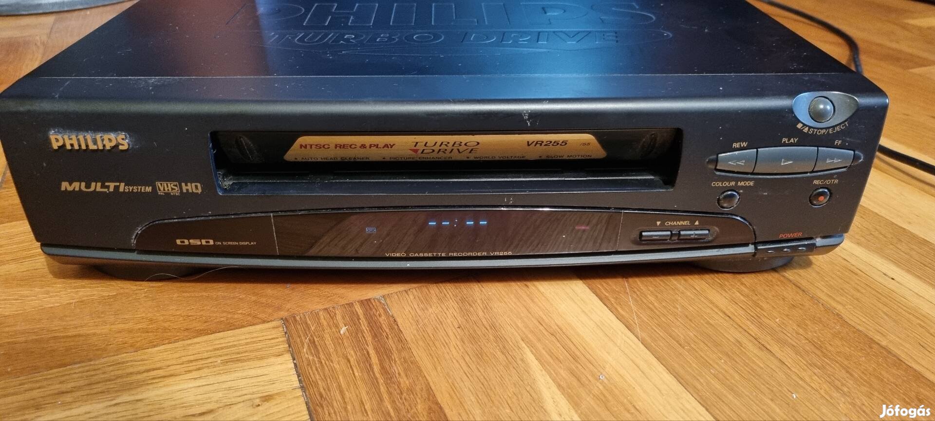 Philips VR255 videó, vhs 