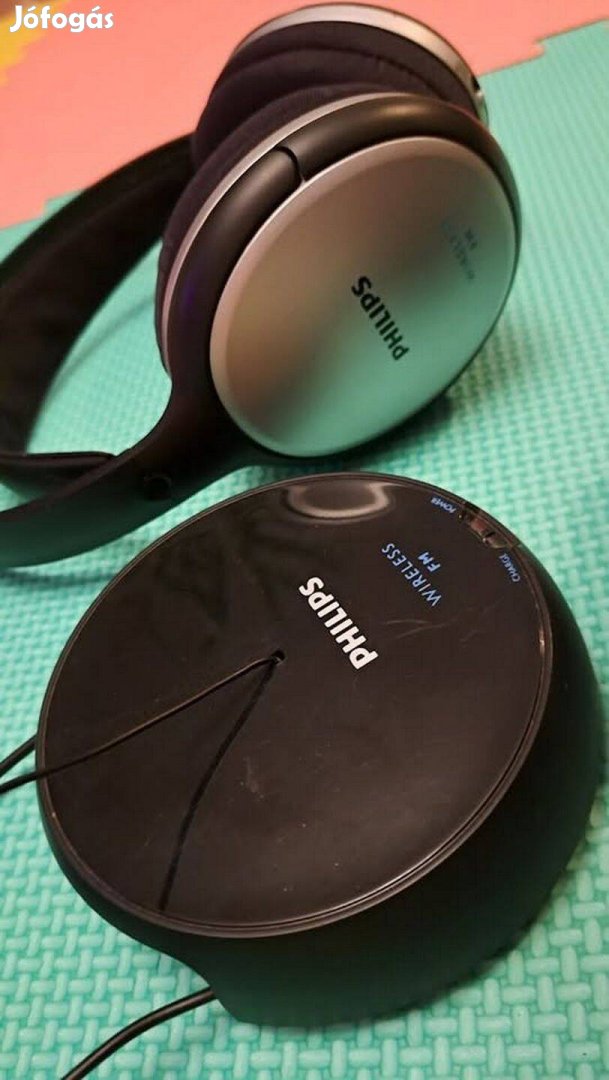 Philips Wireless FM Vezeték nélküli fejhallgató