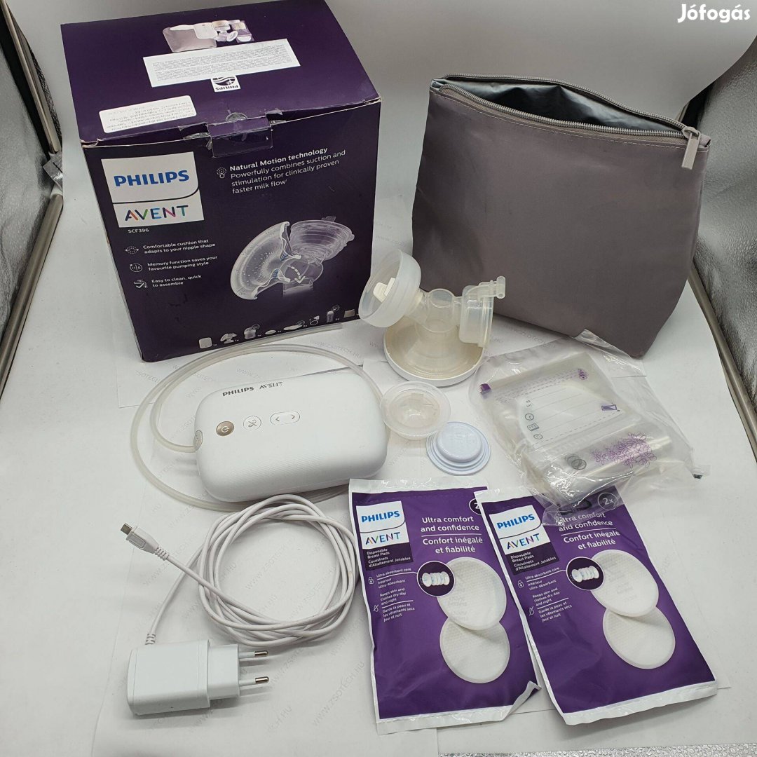 Philips avent SCF396/31elektromos mellszívó akkumulátoros garanciális