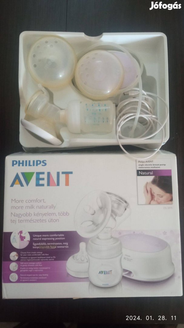 Philips avent mellszívó elektromos