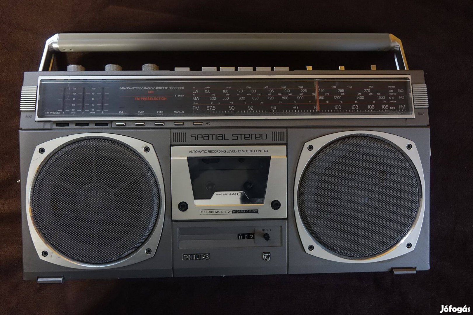 Philips boom box magnó táskarádió