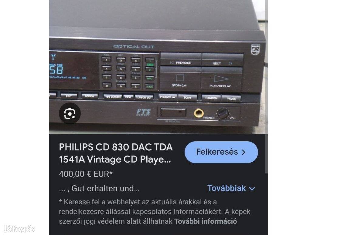 Philips cd830 27BIT,TDA 1541A,cdm4/19