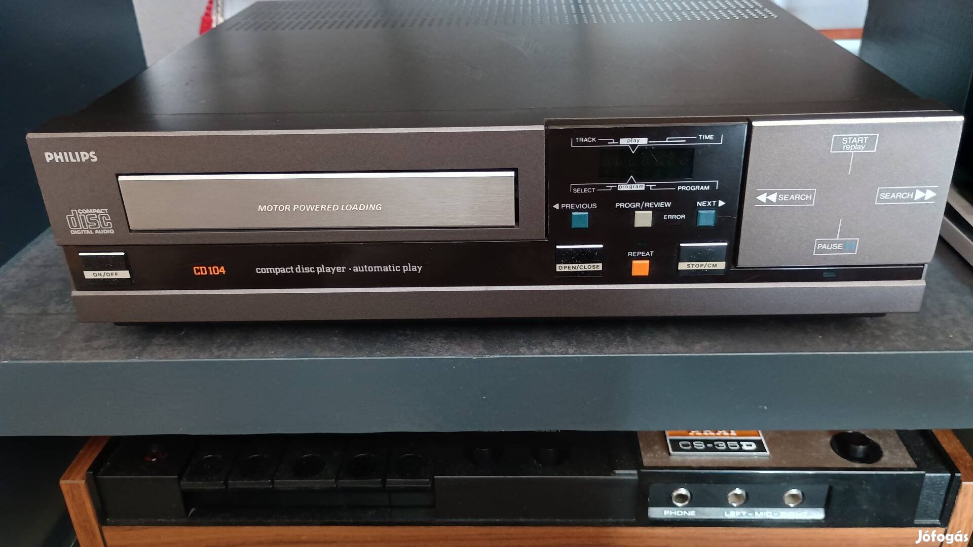 Philips cd-104 cd játszó