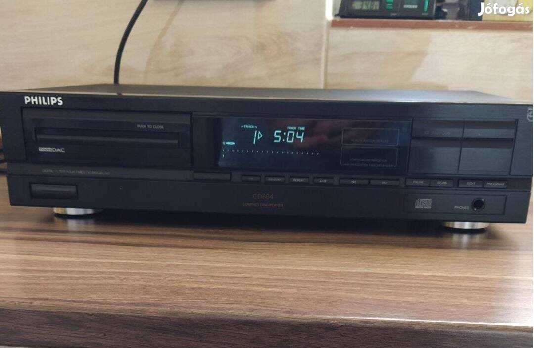 Philips cd 604 hifi cd lejátszó Tda1543