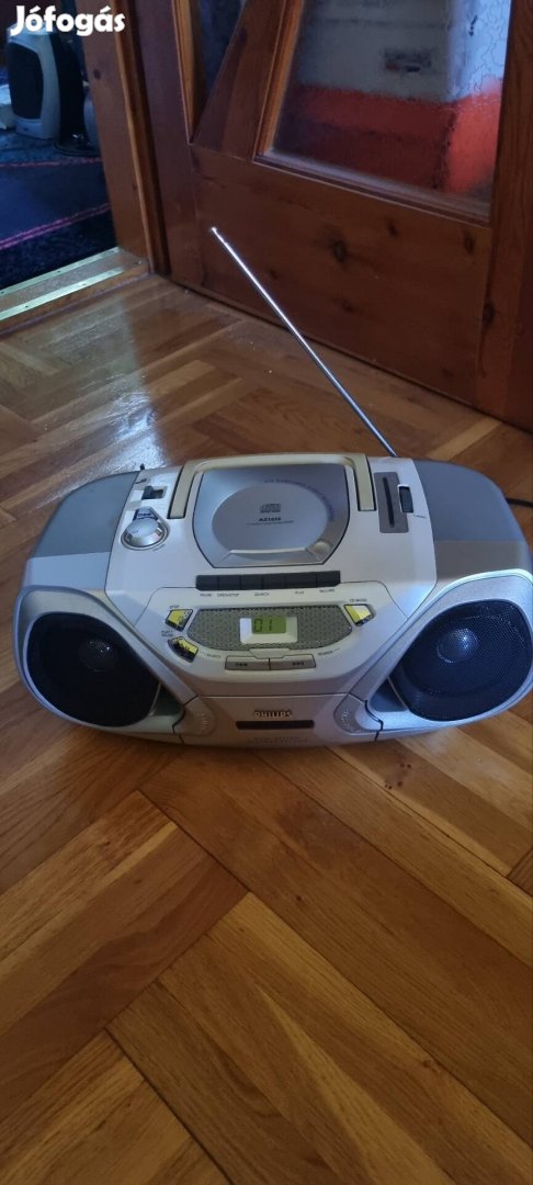 Philips cd-s, kazettás rádió 