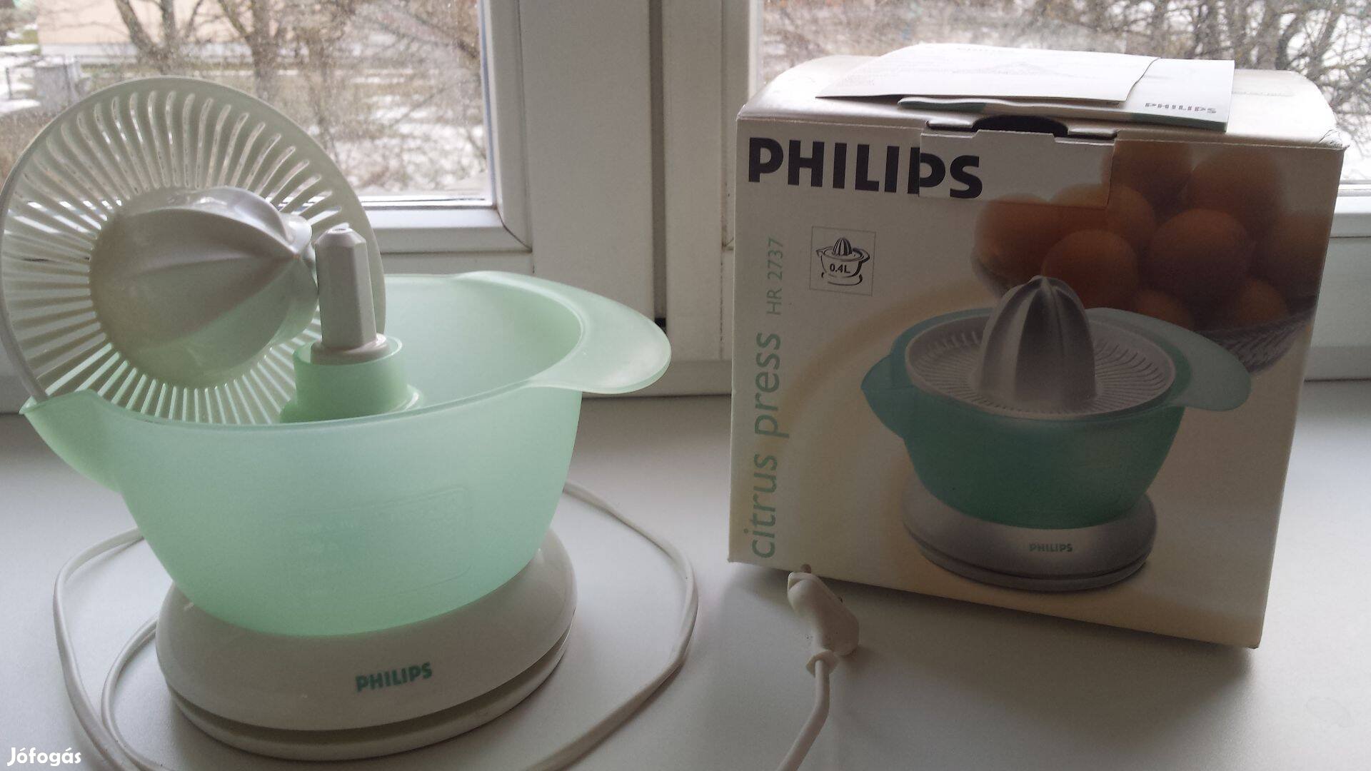 Philips citrusprés újszerű dobozában Szlovén gyártmány!