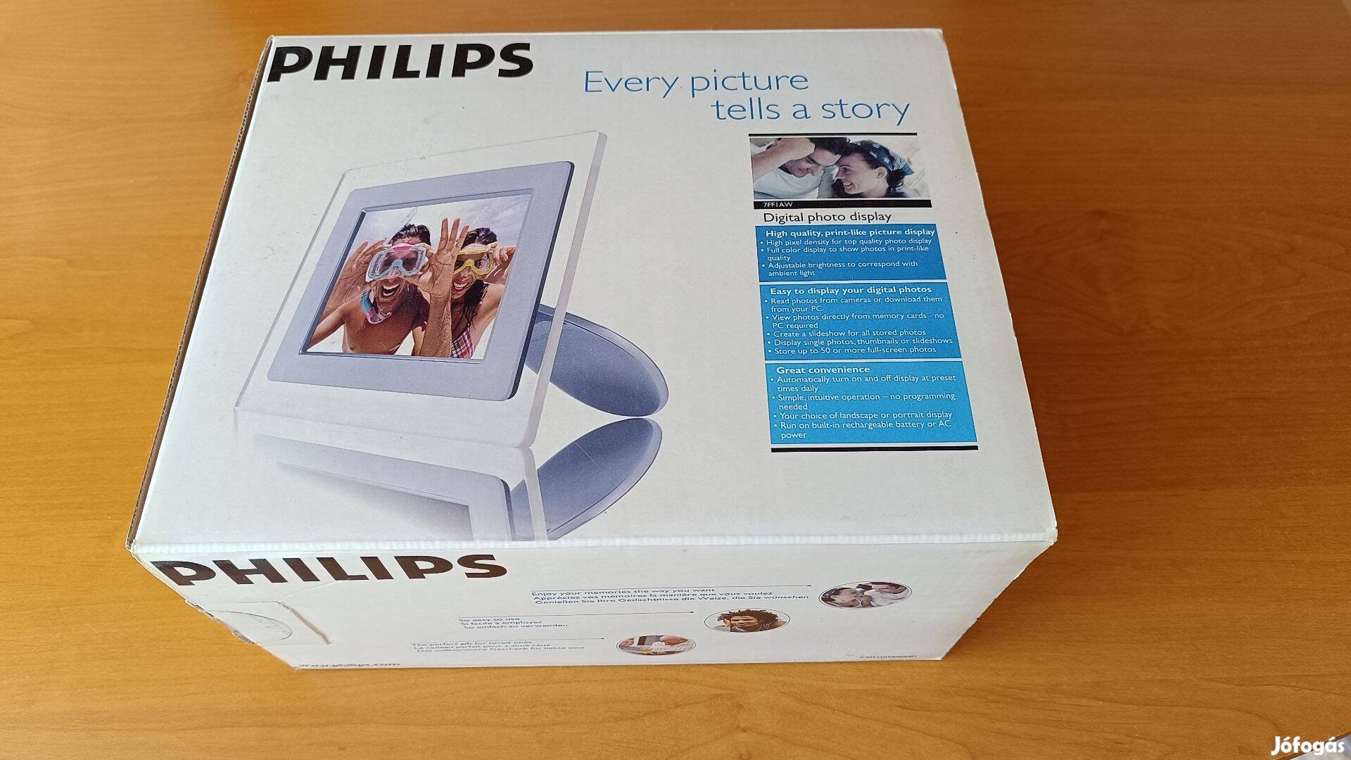 Philips digitális képkeret (bontatlan csomagolás)