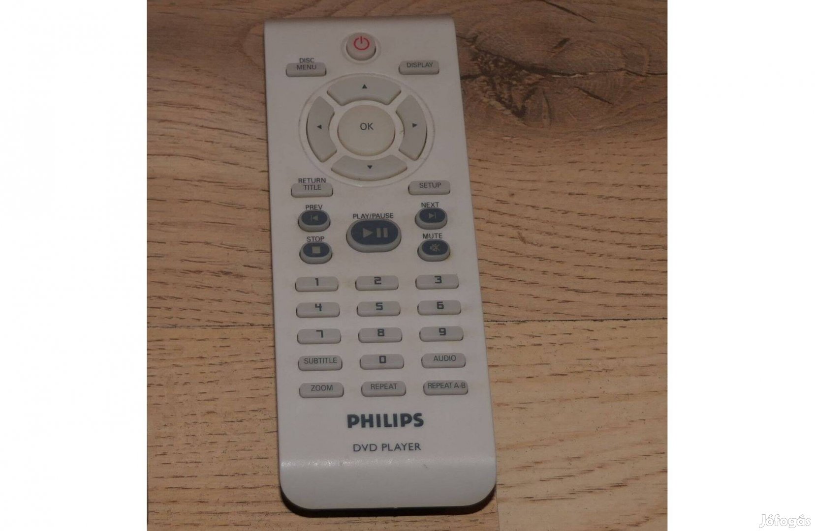 Philips dvd gyári távirányítója