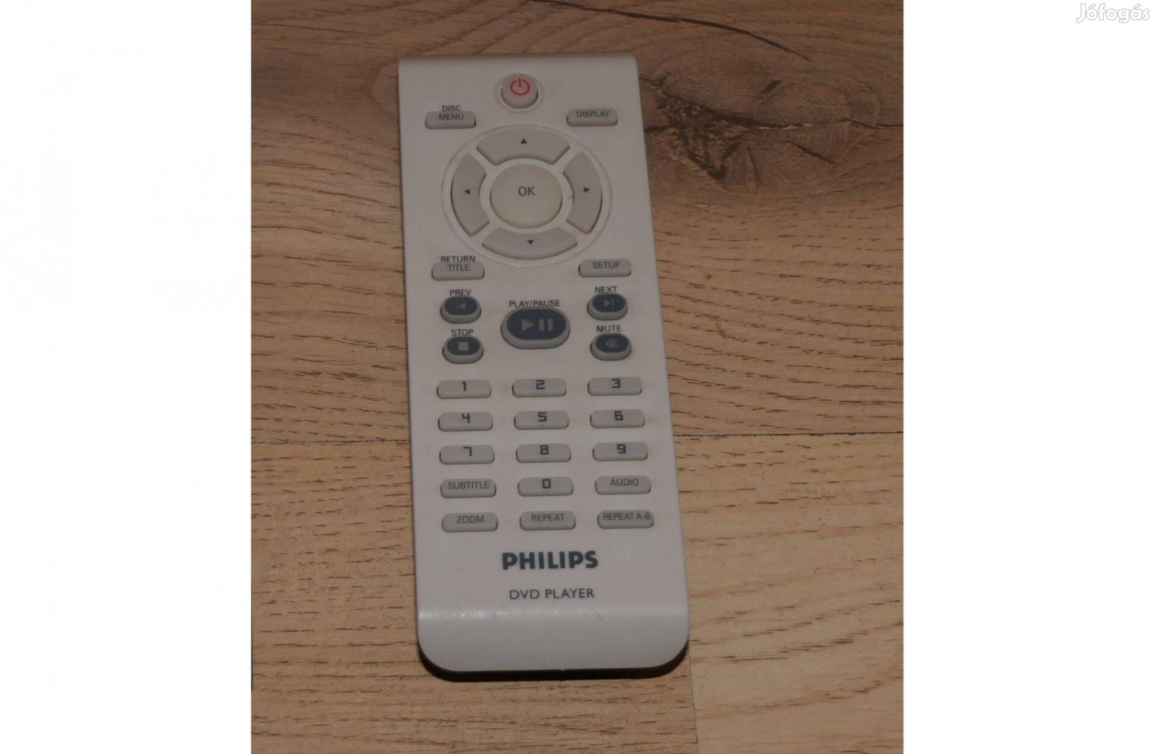 Philips dvd gyári távirányítója