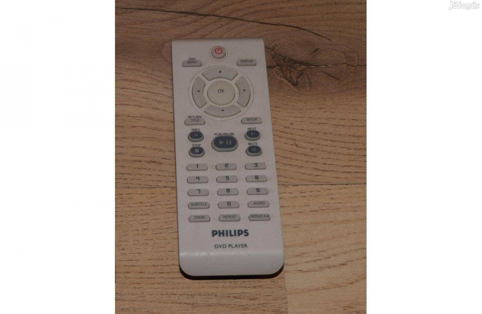 Philips dvd gyári távirányítója