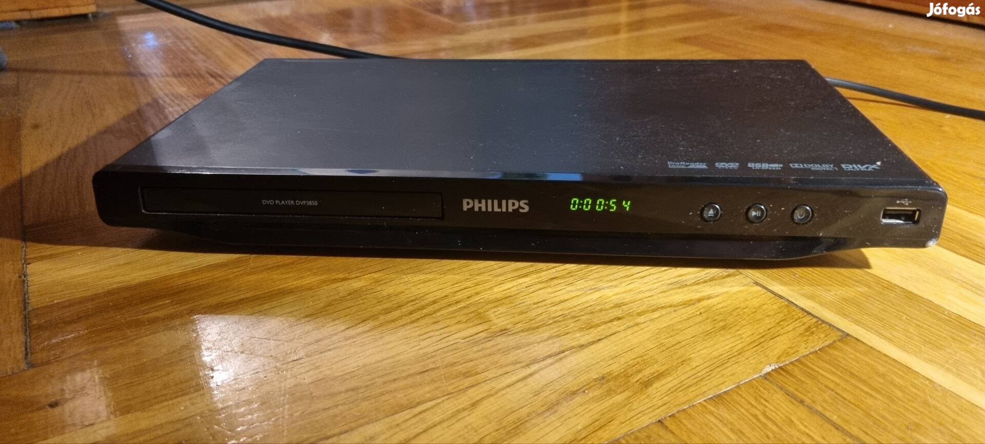 Philips dvd lejátszó usb csatlakozóval 