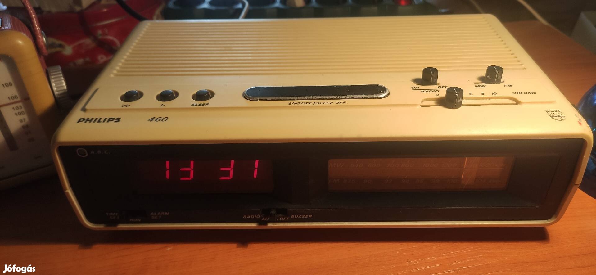 Philips eredeti 77-es hibátlan ebresztooras radio