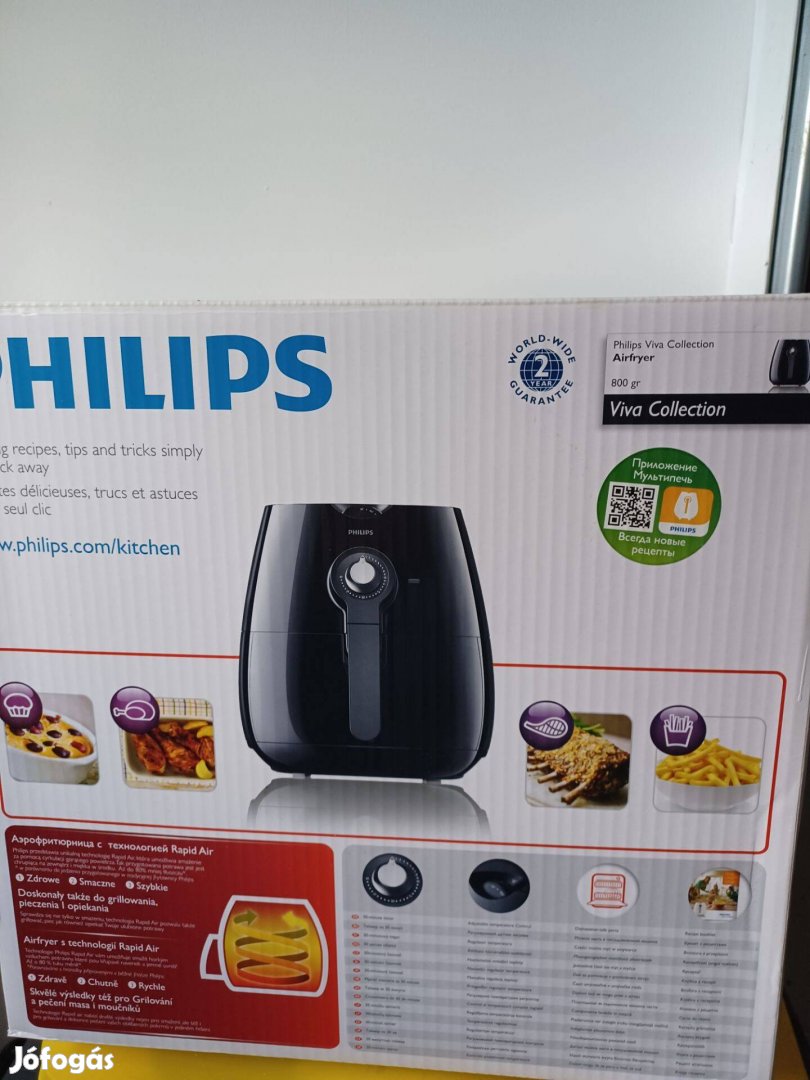 Philips forrólevegős sütő