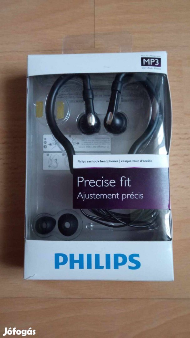 Philips fülhallgató új bontatlan 1000Ft