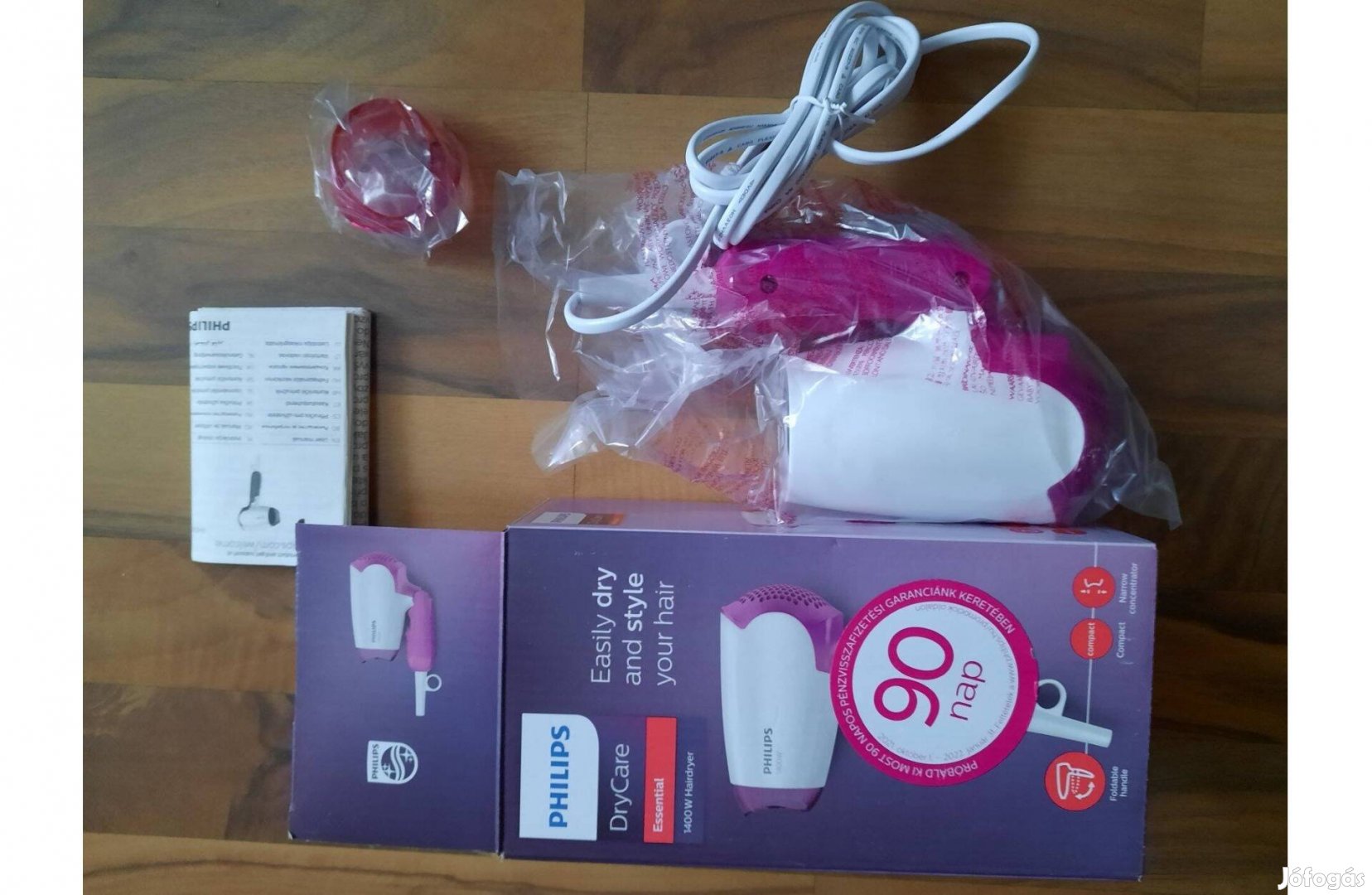 Philips hajszárító új nemhasznált