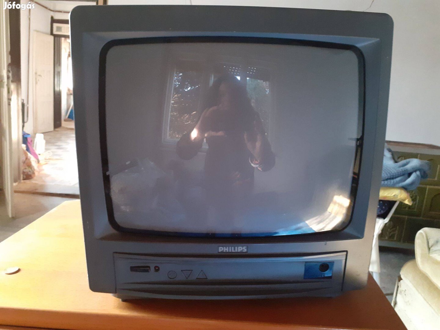 Philips kis TV + videolejátszó