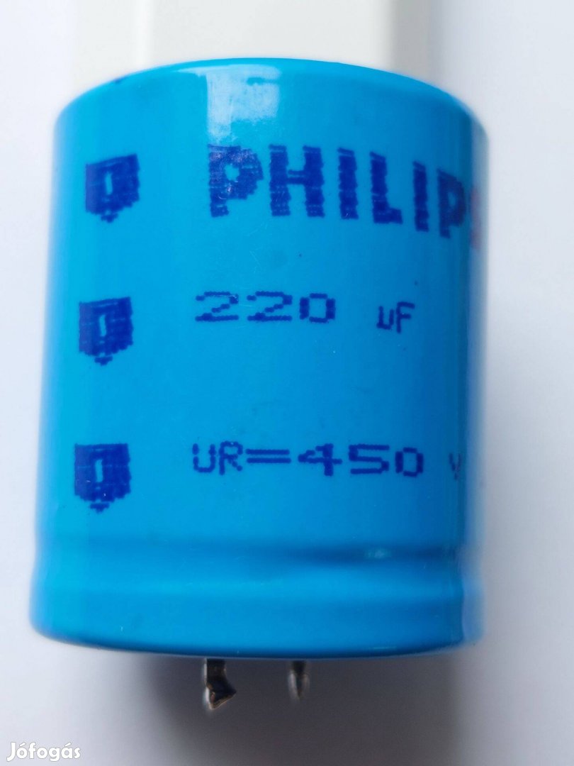 Philips longlife 220uf 450V elkó