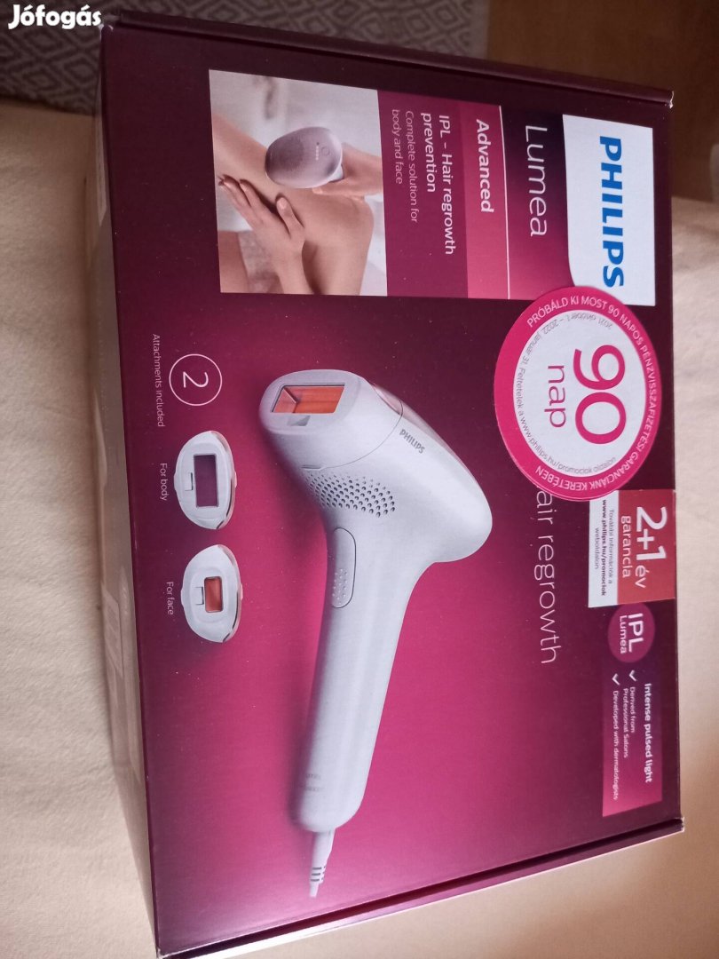 Philips lumea villanófényes szőrtelenítő