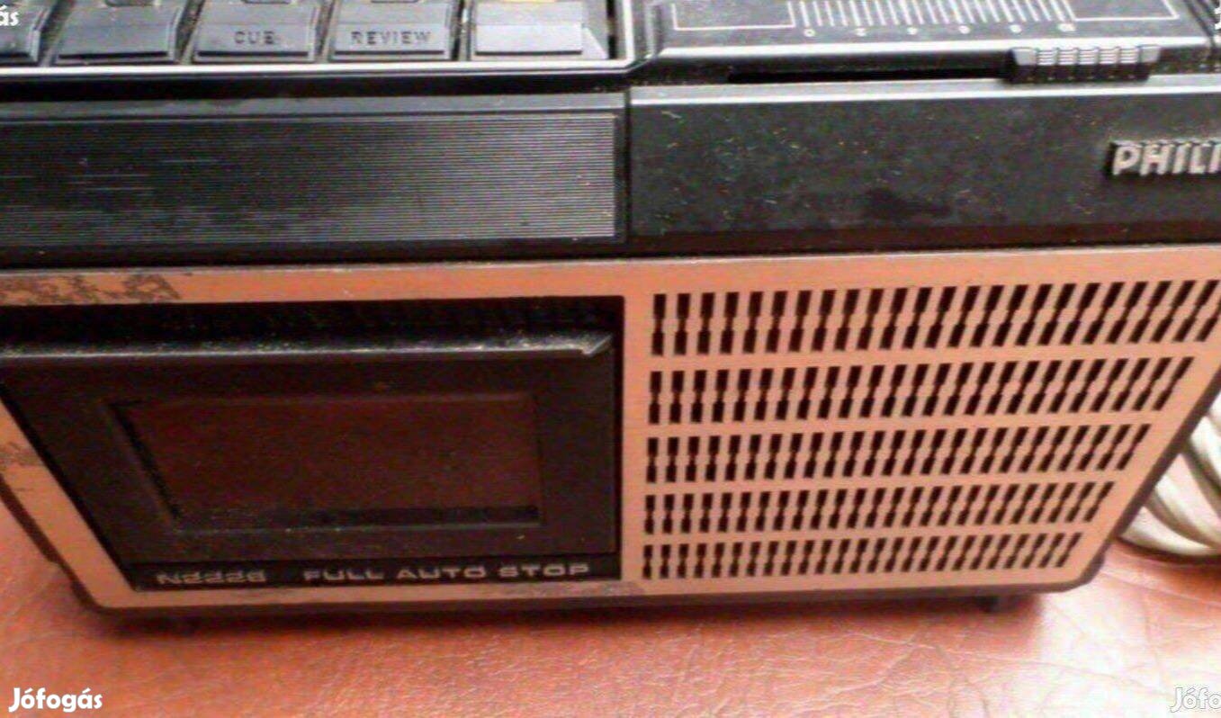 Philips magnó retro 80-as évek