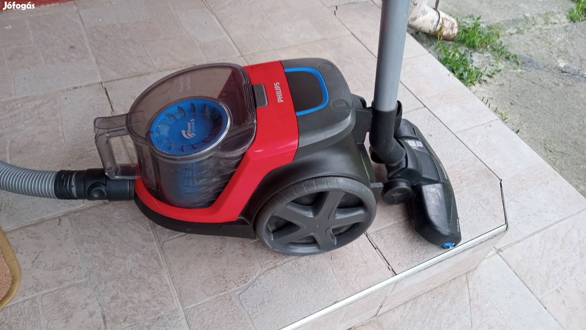 Philips porszívó dobozában