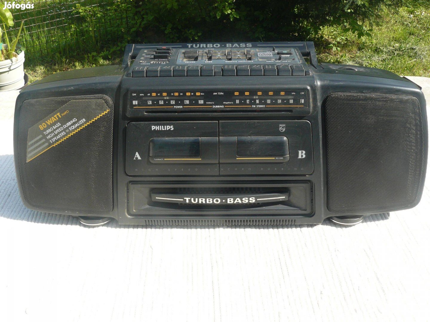 Philips rádió , rádiósmagnó , X Bass