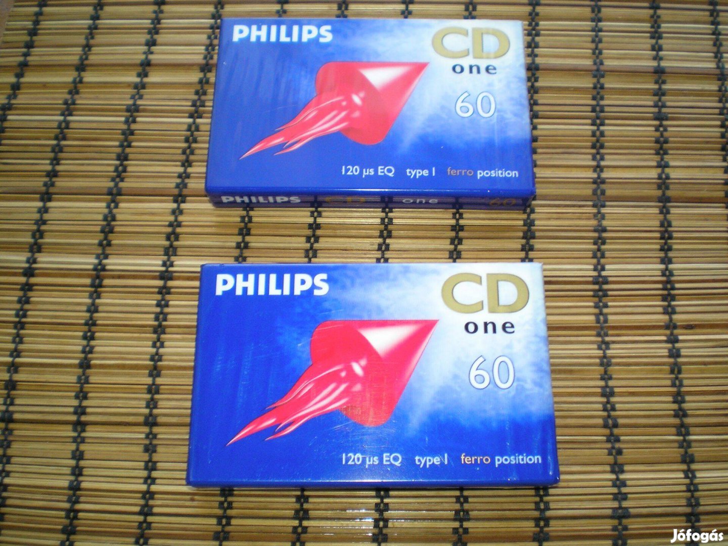 Philips régi magnó kazetta bontatlan csomagolásban árdb