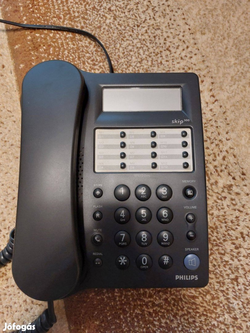 Philips skip 300 vezetékes telefon