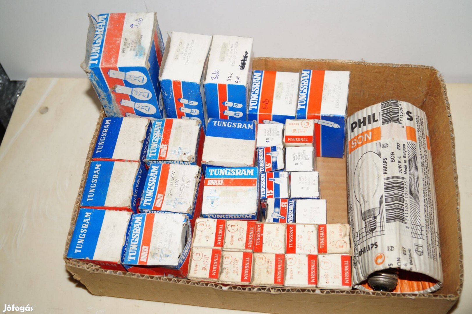 Philips son 70w nátriumgőz Tungsram 12v 24v izzó lámpa autó