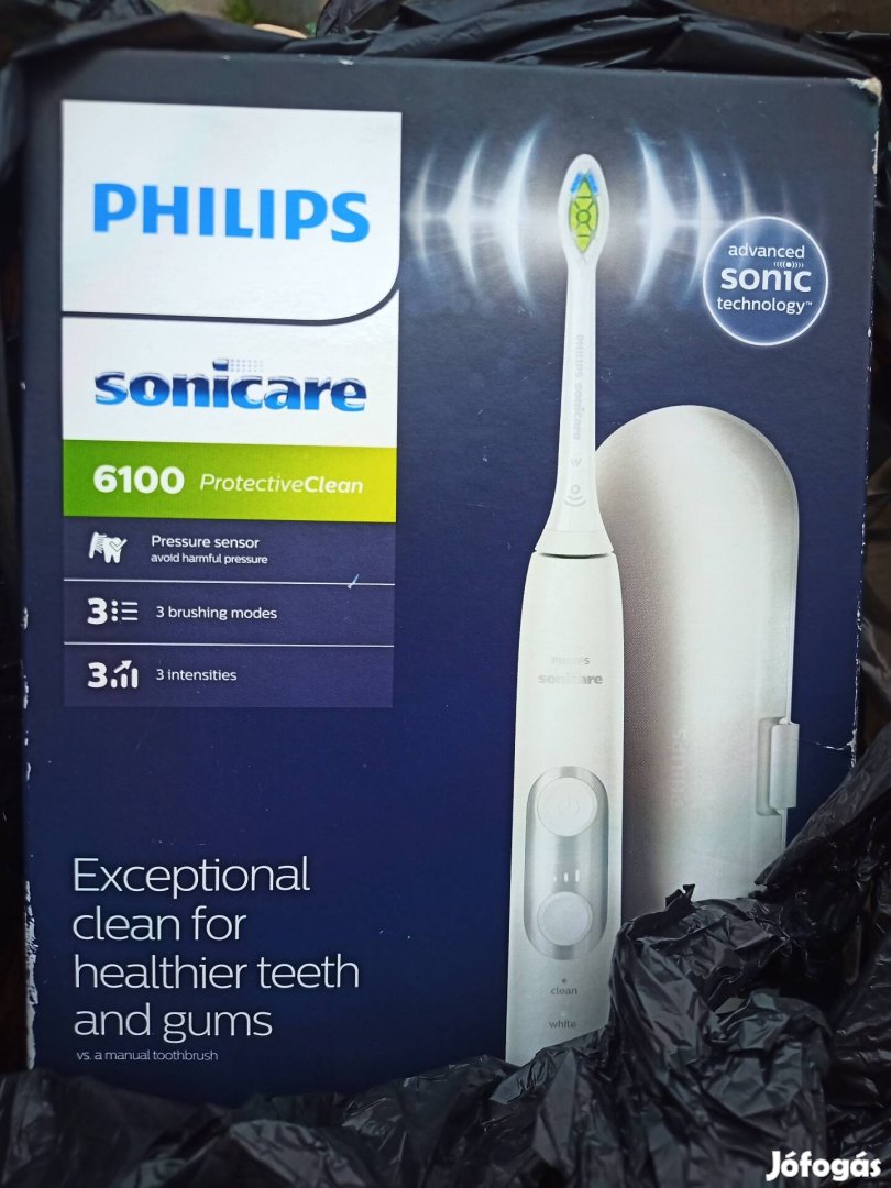 Philips sonicare 6100 elektromos fogkefe! új bontatlan