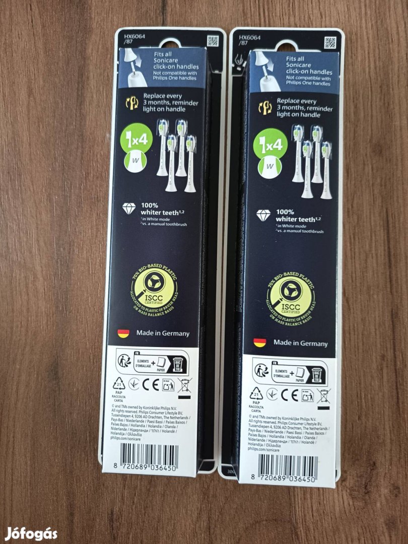 Philips sonicer Fogkefe fej fehér
