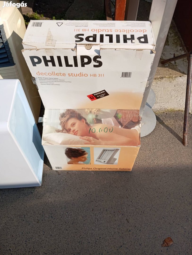 Philips szolárium arcszolárium futárral