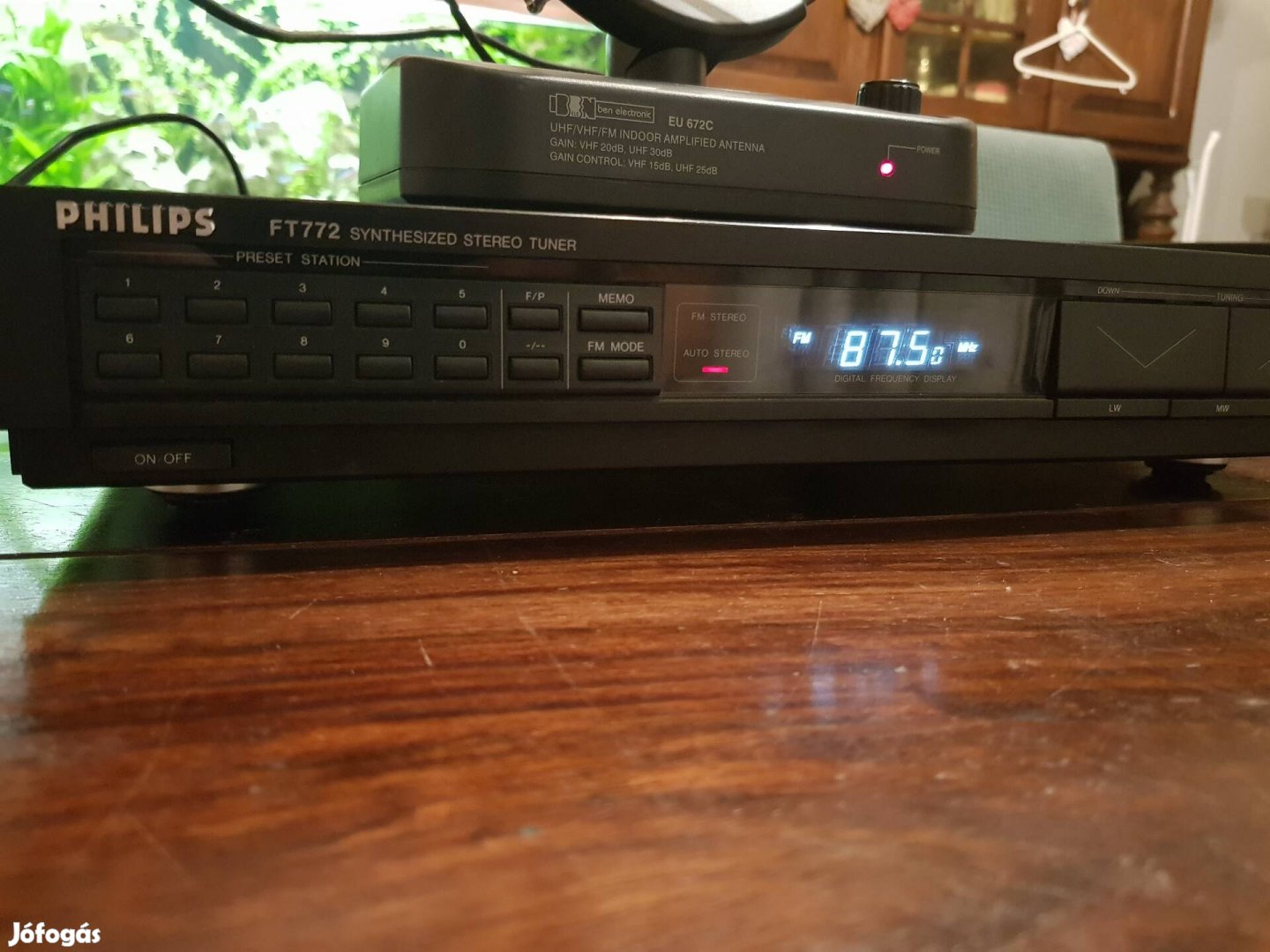 Philips tuner aktív antennával