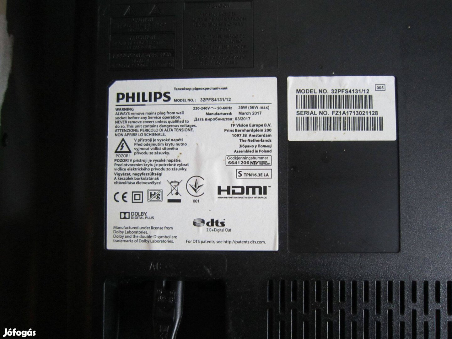 Philps 32Pfs4131/12 82cm LED TV akcióban