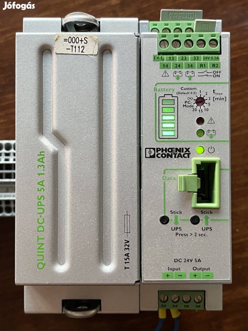 Phoenix Contact 24V UPS szünetmentes tápegység