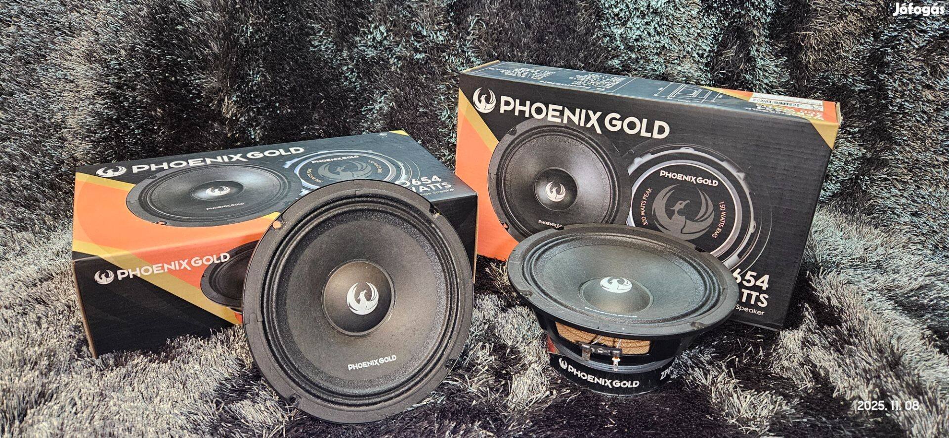 Phoenix Gold Zpro 654 mélyközép hangszórópár autóhifi