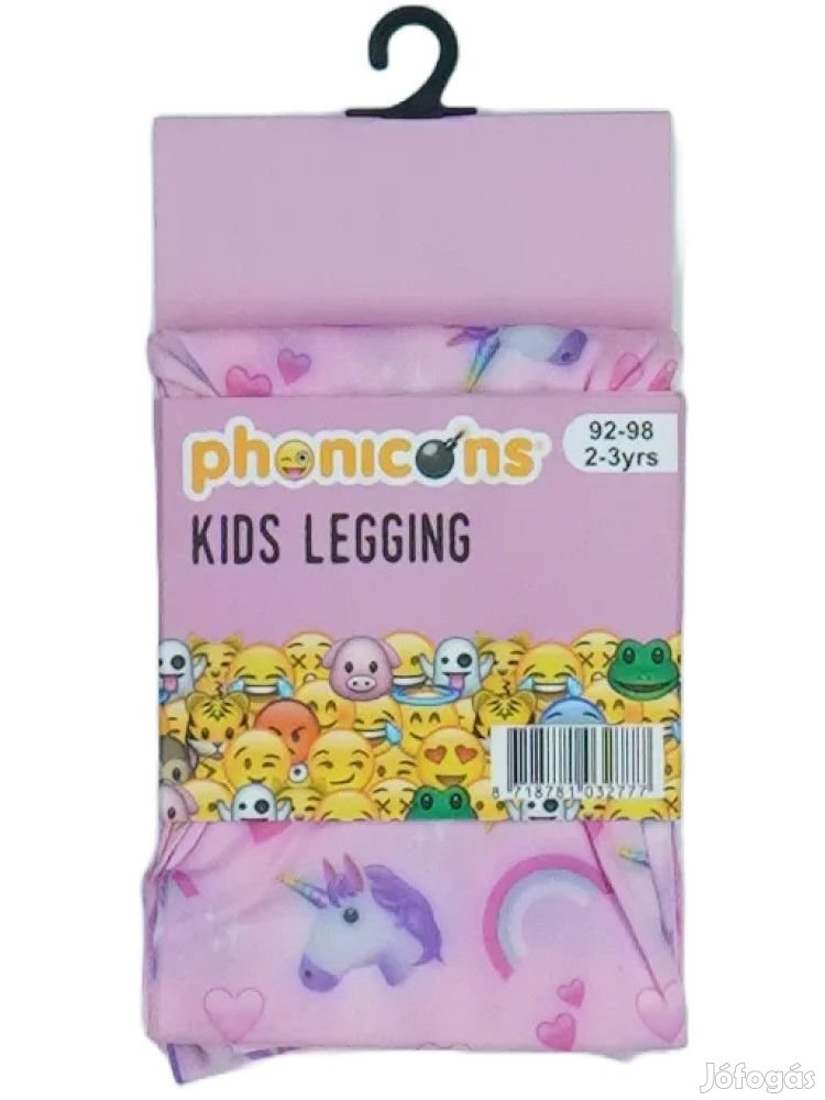 Phonicons Új (címkés) Lány Leggings (Méret: 98)