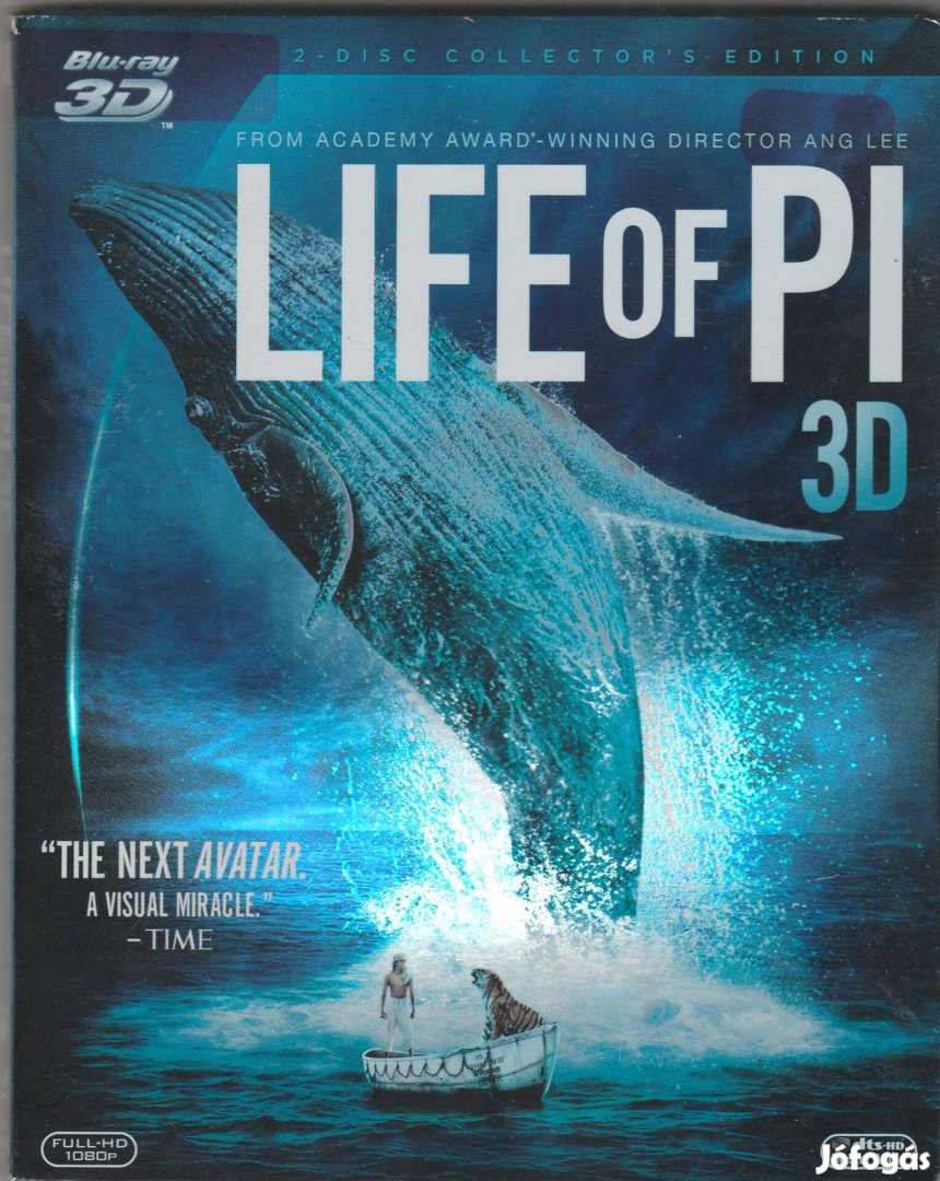 Pi élete Blu-Ray 2D + 3D