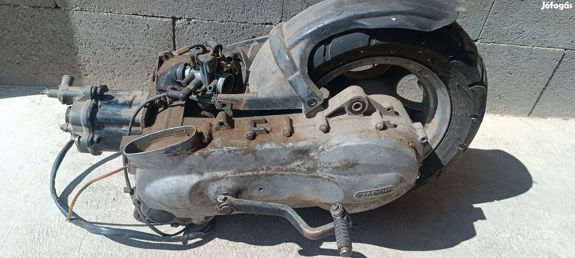 Piaggio 125 2T motor blokk