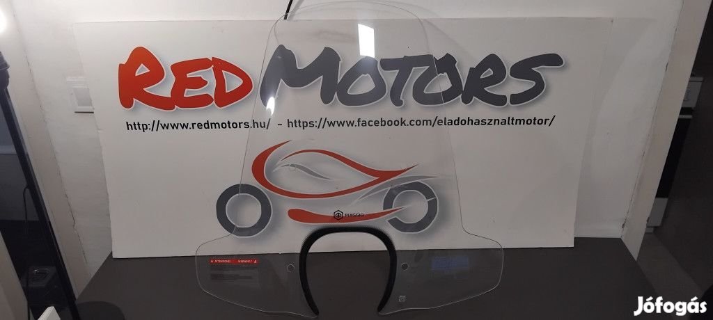 Piaggio Medley Urban Plexi, konzollal