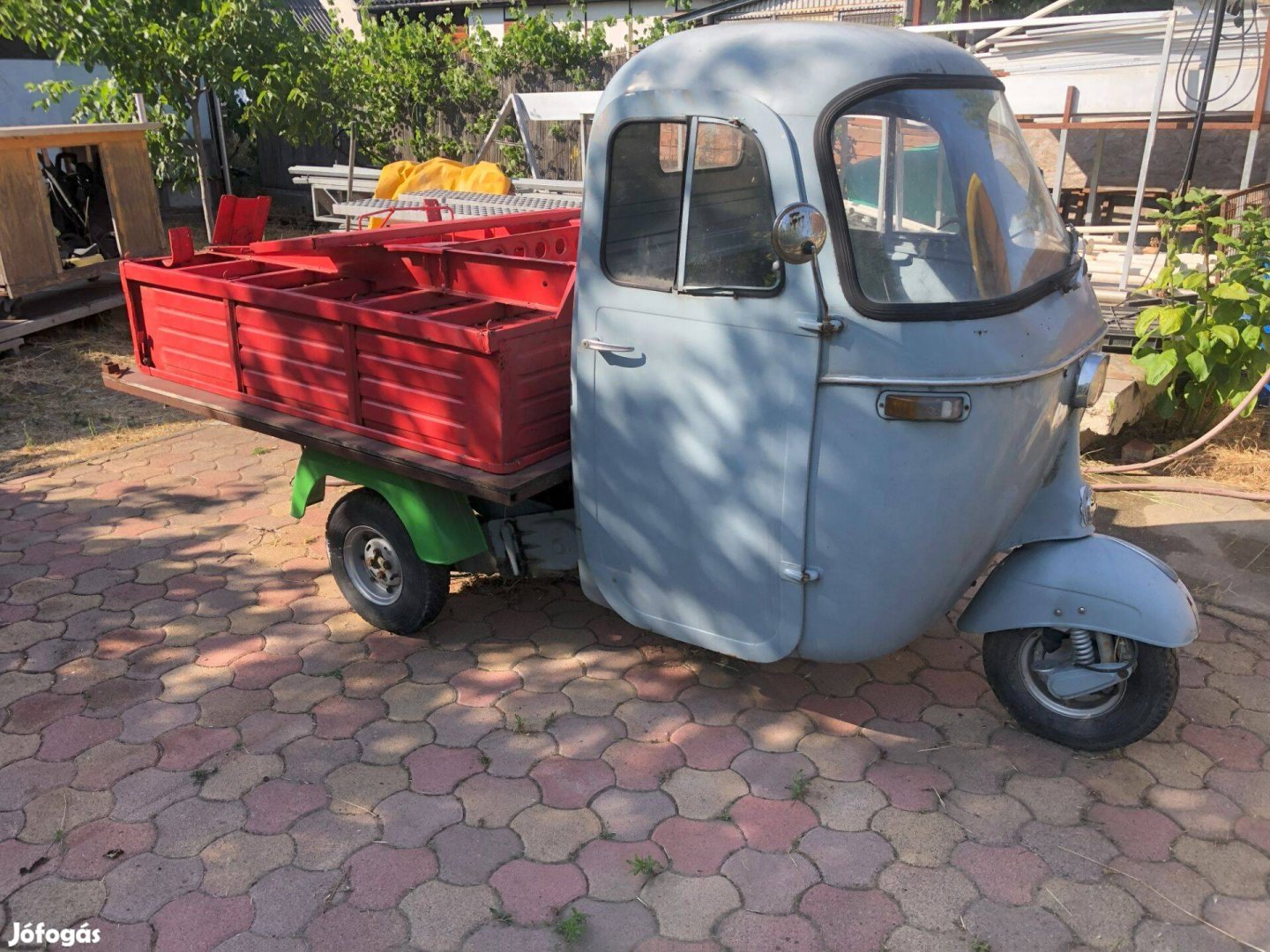Piaggio ape 450 veterán külnlegesség