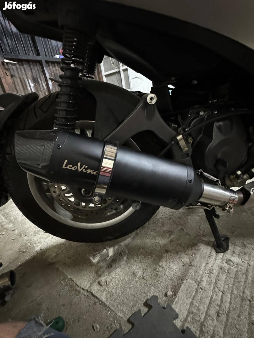 Piaggio beverly 400 hpe sportkipufogó 