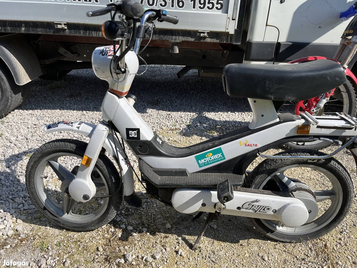 Piaggio grillo moped motor alkatrész blokk 