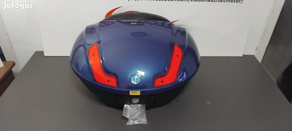 Piaggio gyári doboz, háttámlával