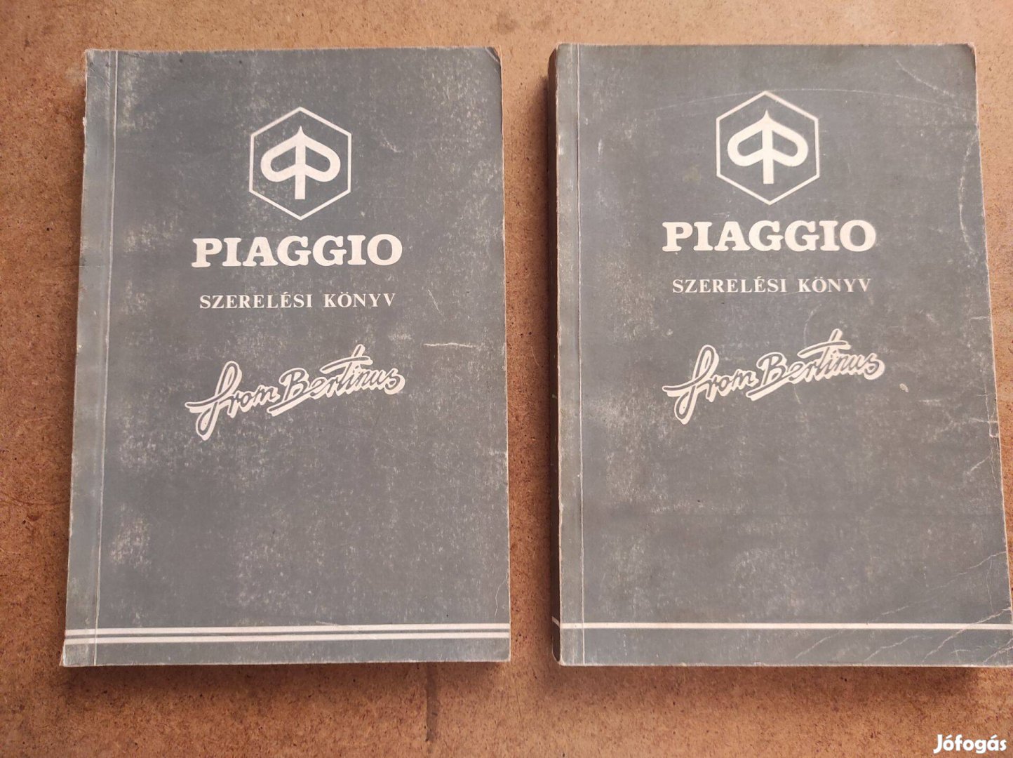 Piaggio járművek javítási karbantartási könyv